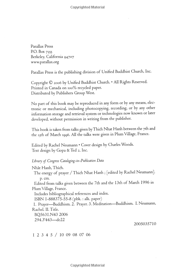 the energy of prayer : how to deepen our spiritual practice