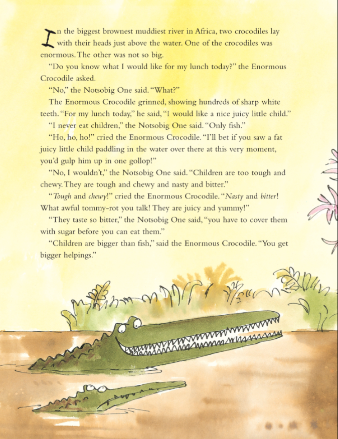 the enormous crocodile