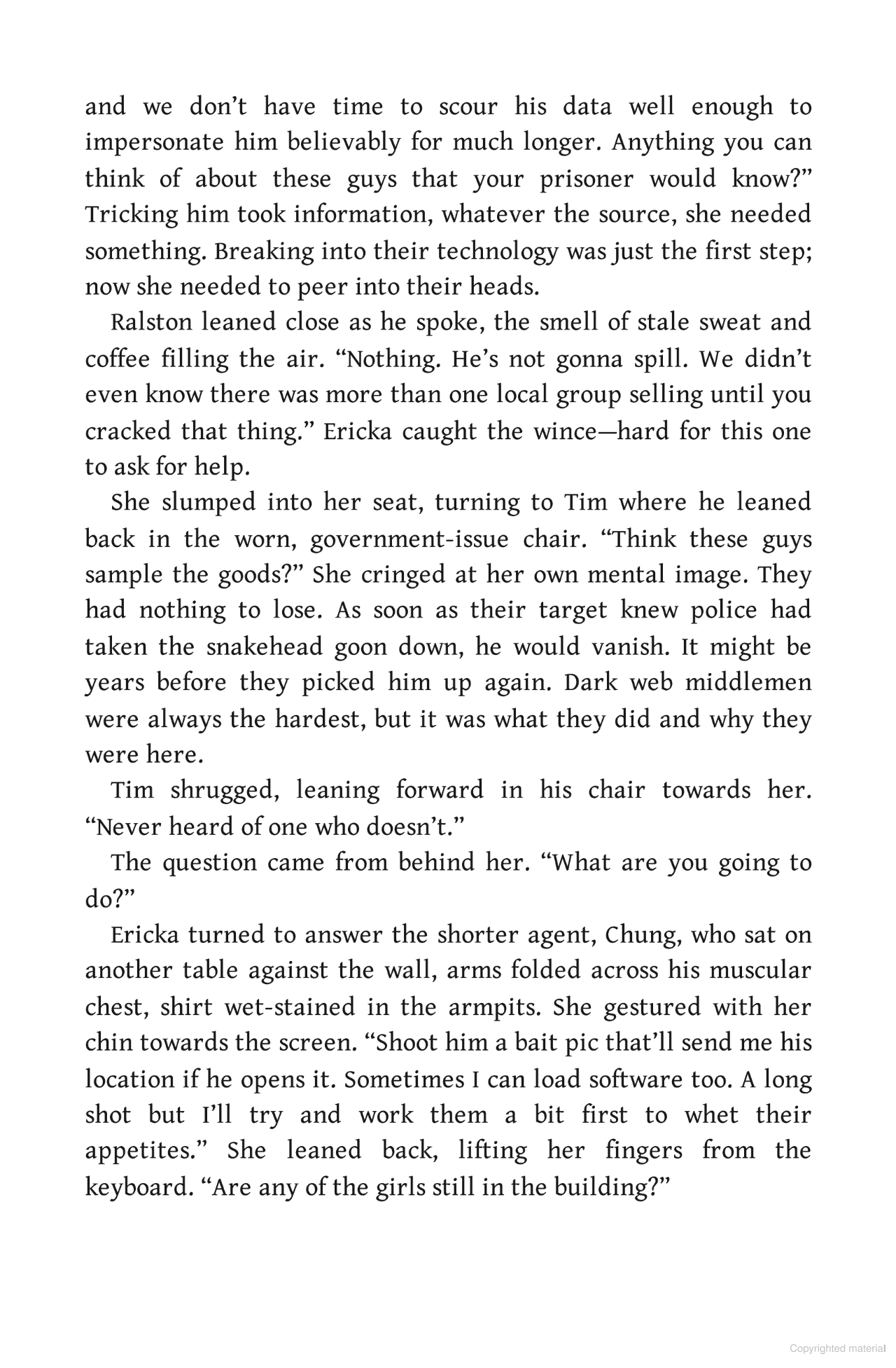 the ericka blackwood files - hacker