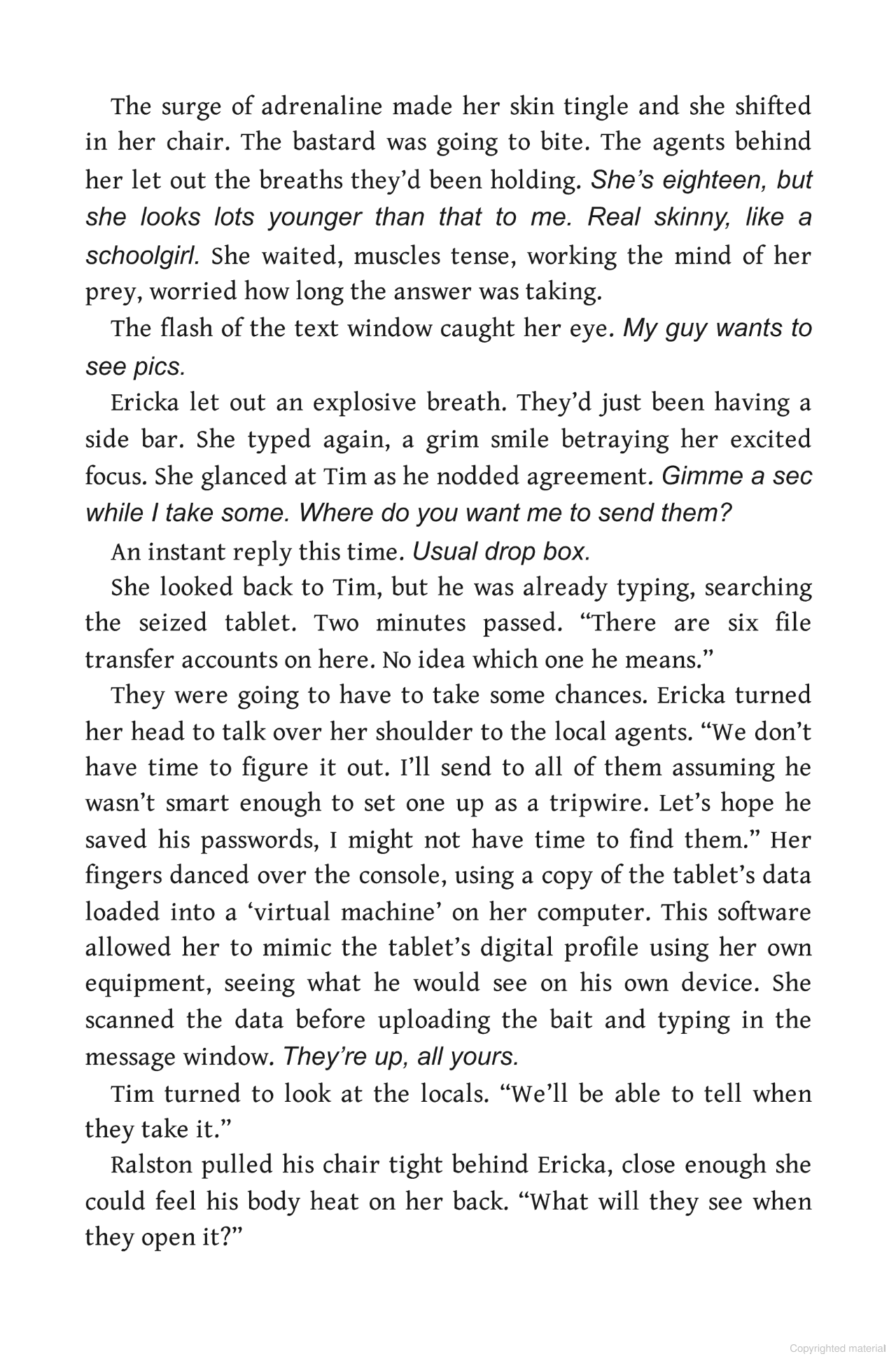 the ericka blackwood files - hacker