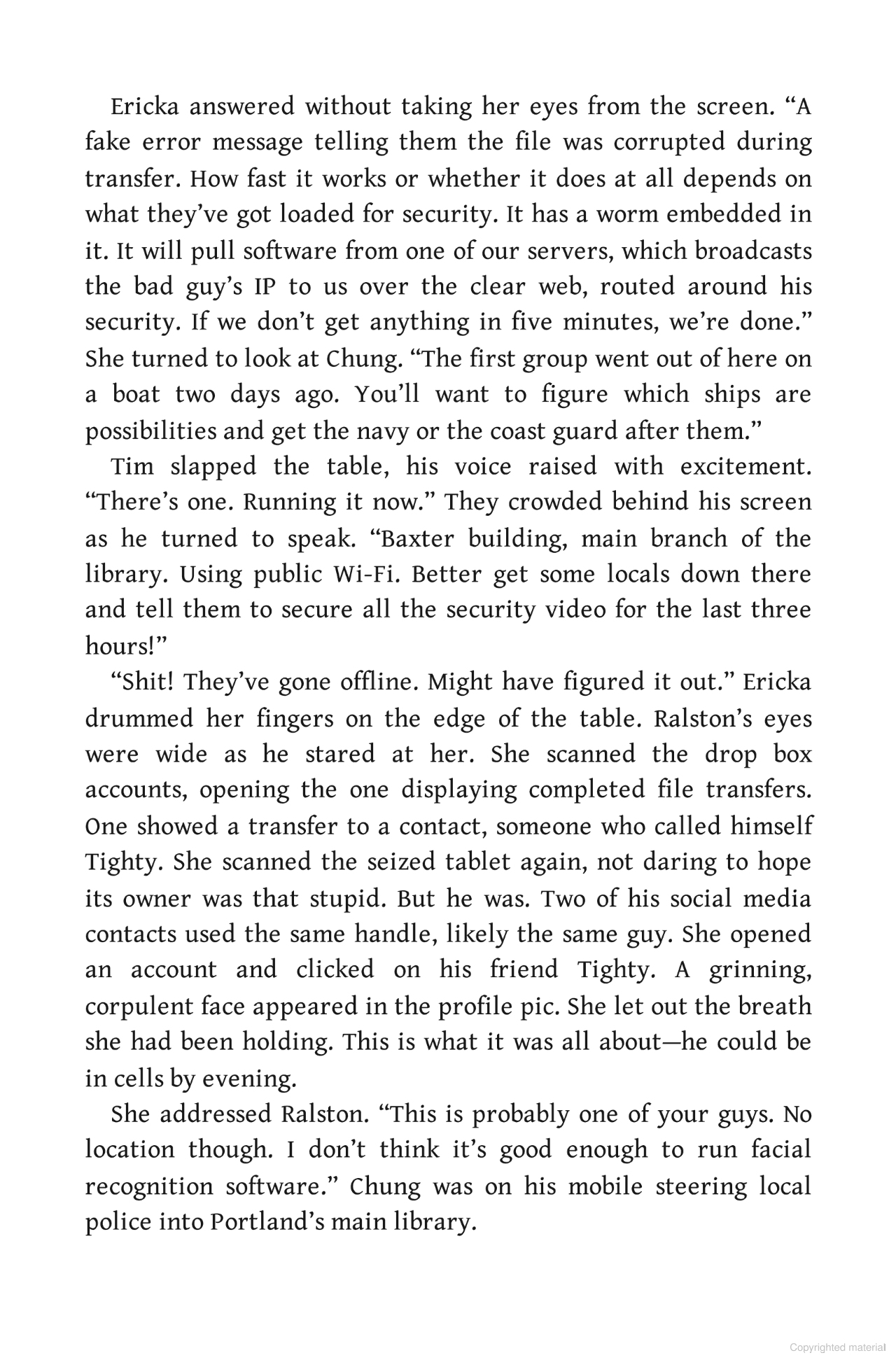 the ericka blackwood files - hacker