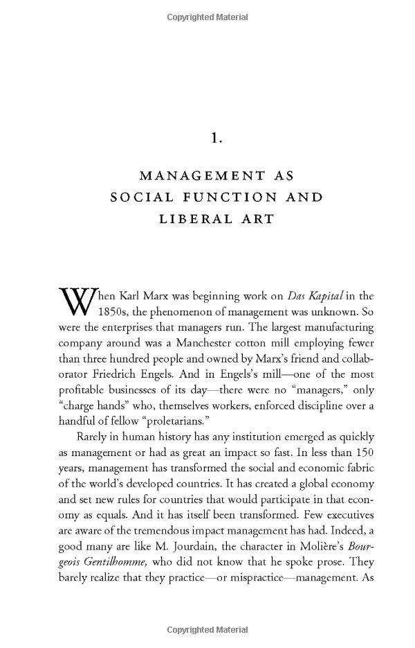 the essential drucker: the best of sixty years of peter drucker's essential writings on management (collins business essentials)