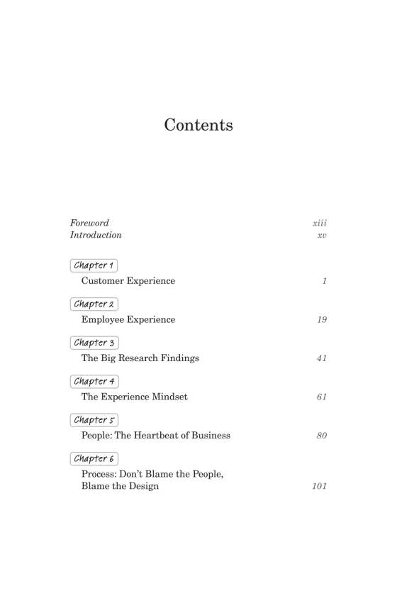 the experience mindset