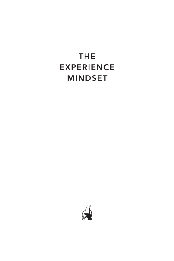 the experience mindset