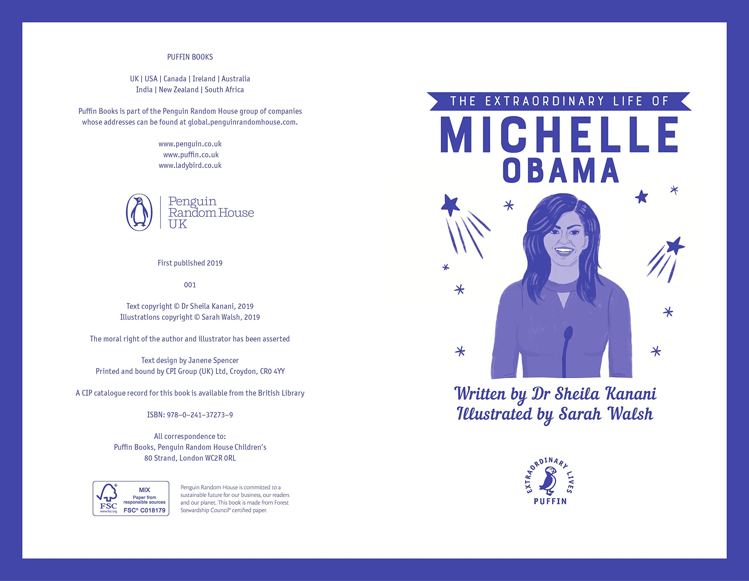 the extraordinary life of michelle obama (extraordinary lives)