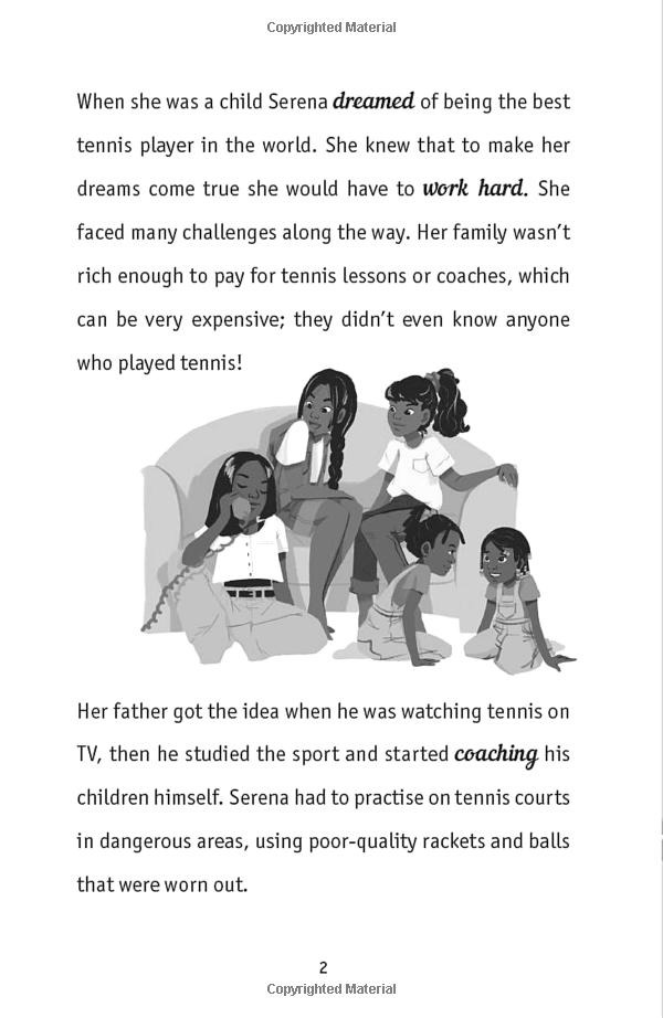 the extraordinary life of serena williams (extraordinary lives)