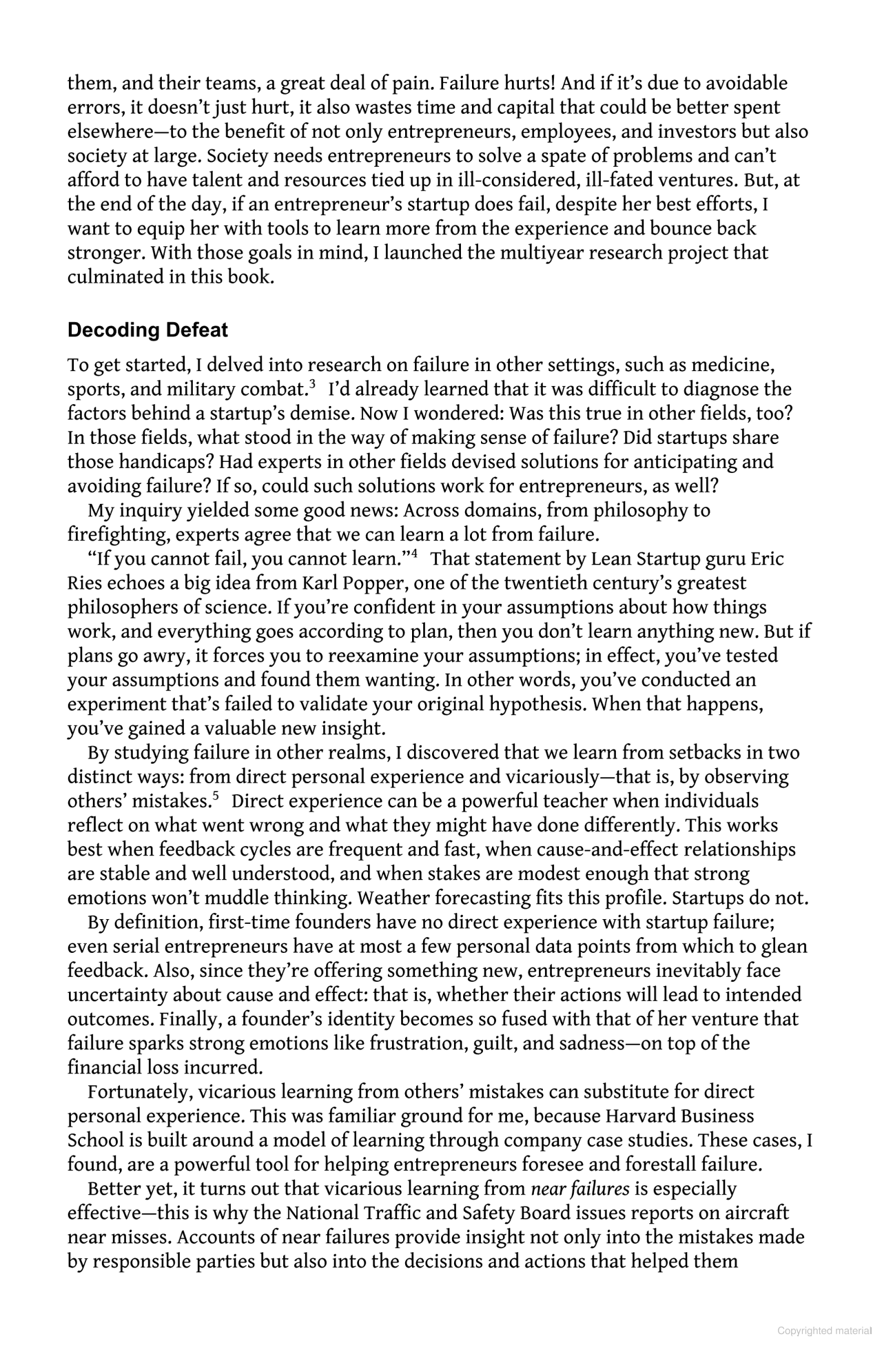 the fail-safe startup: your roadmap for entrepreneurial success