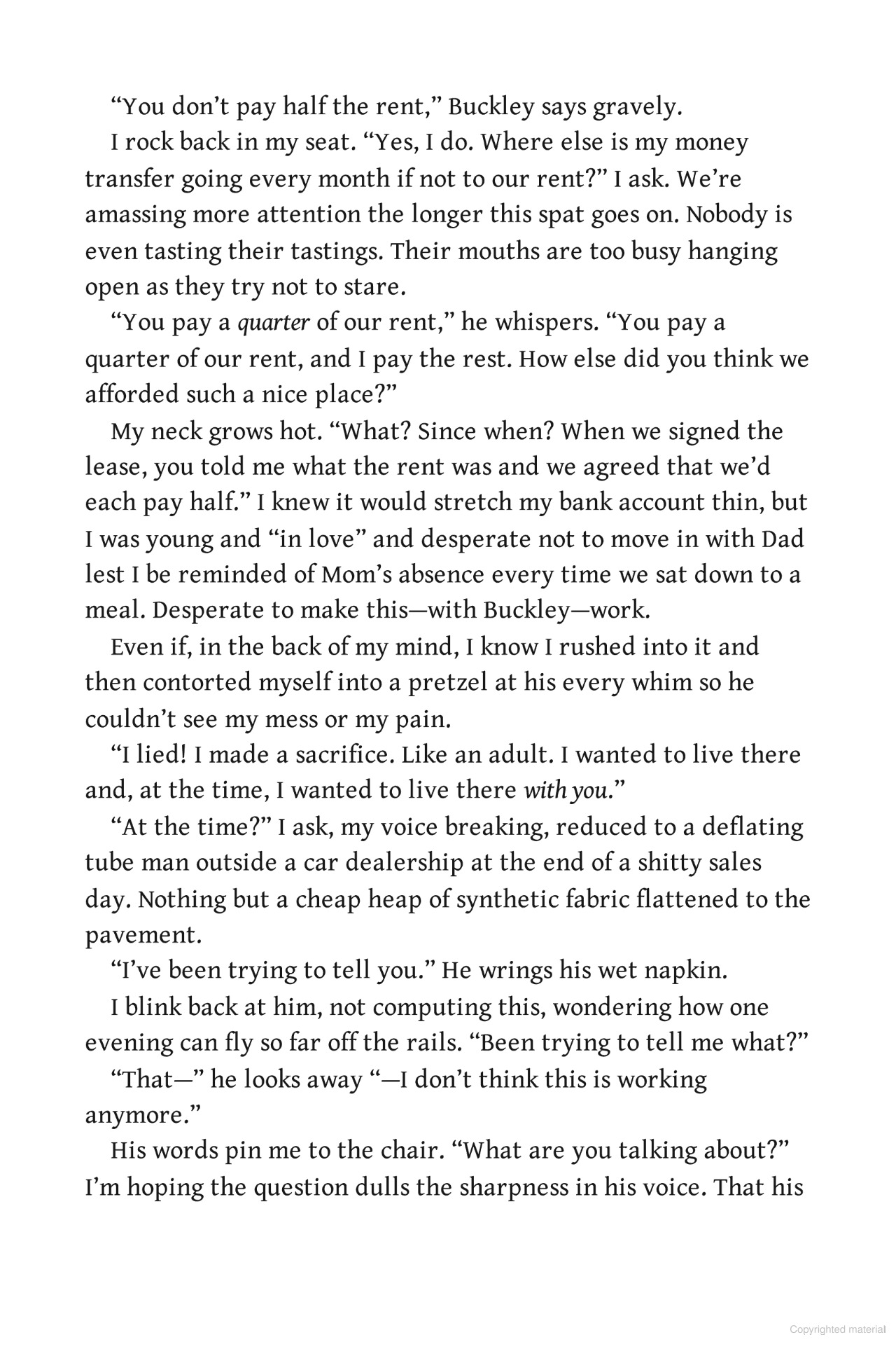 the (fake) dating game