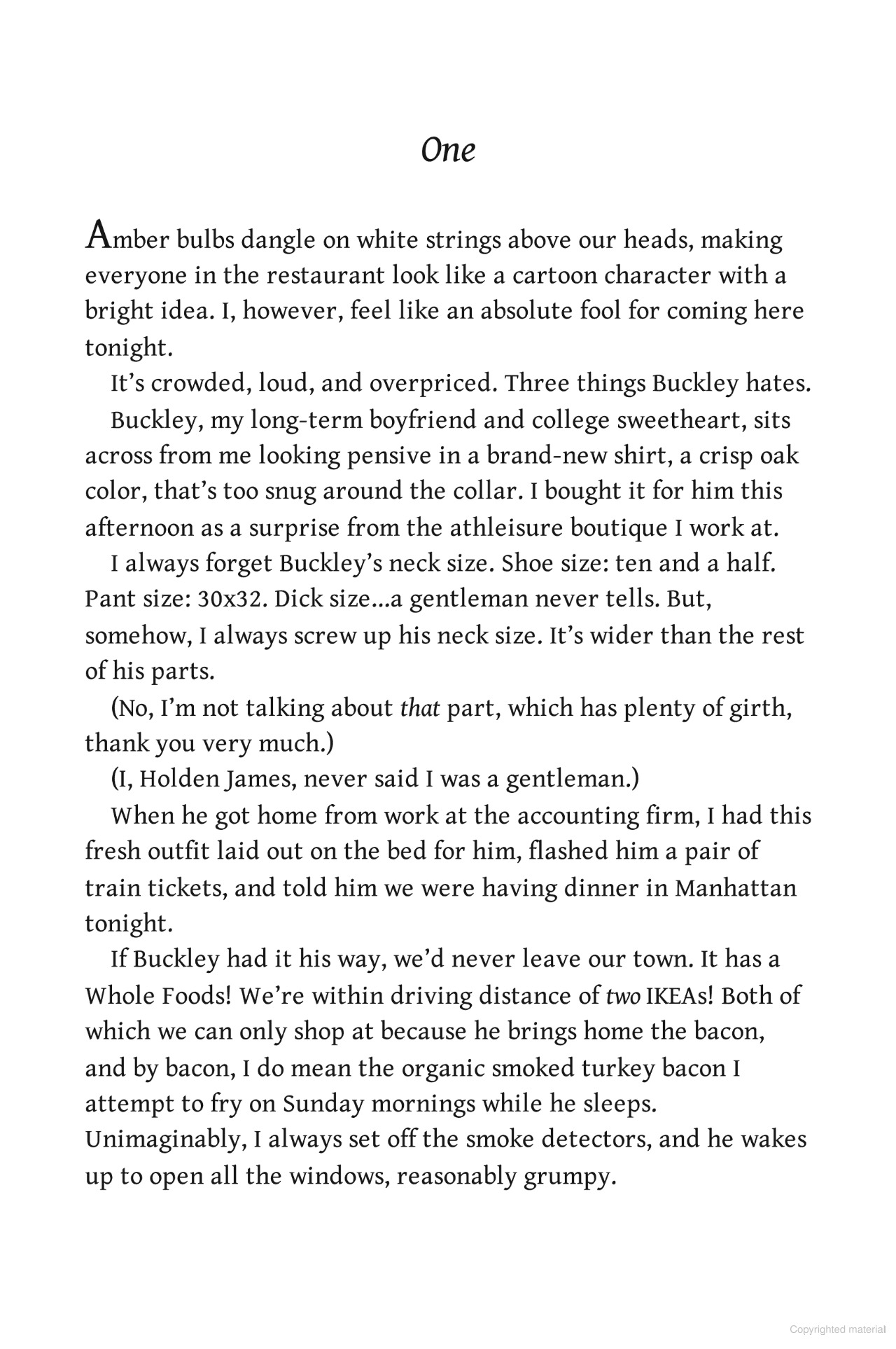 the (fake) dating game