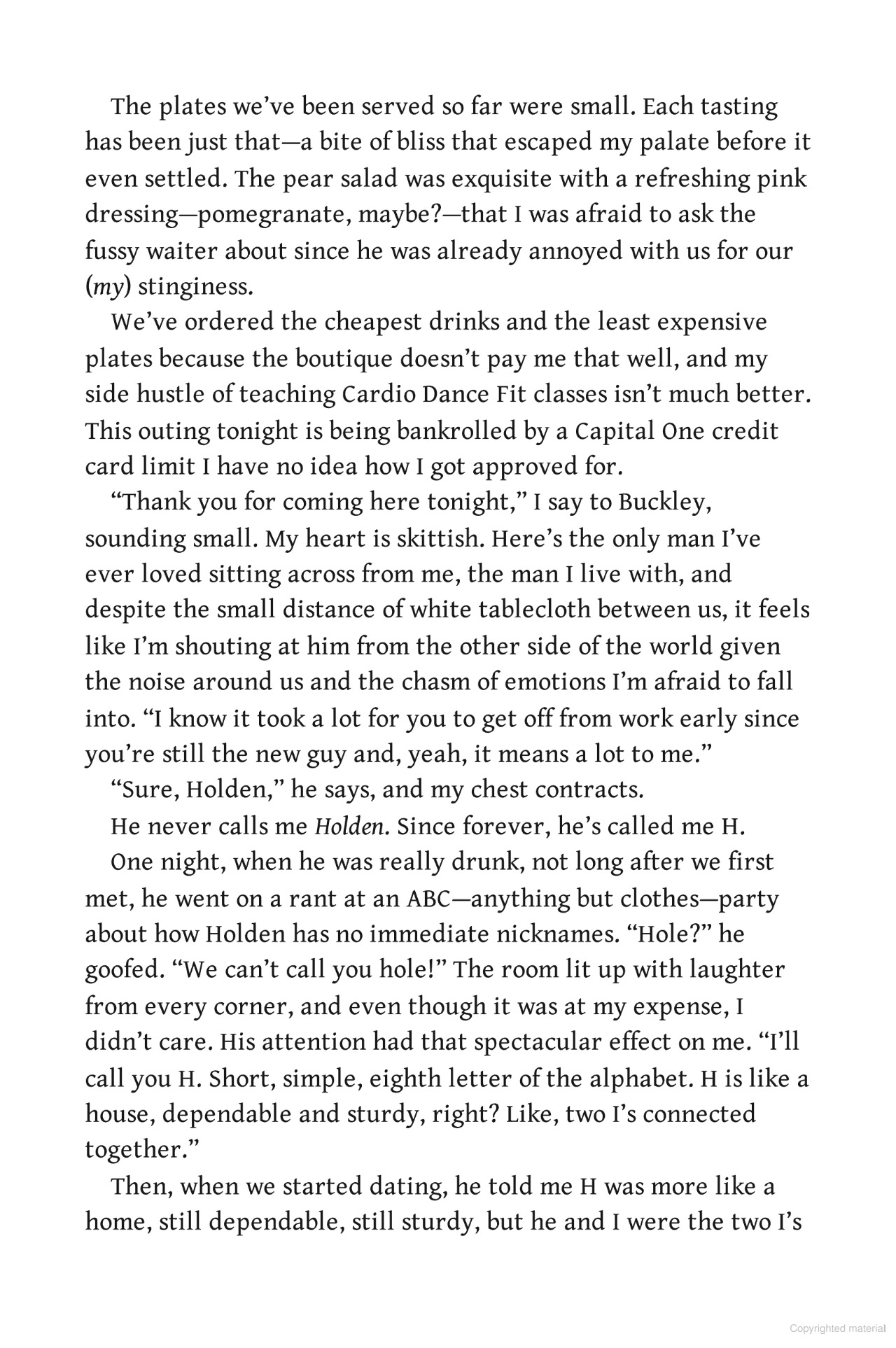 the (fake) dating game