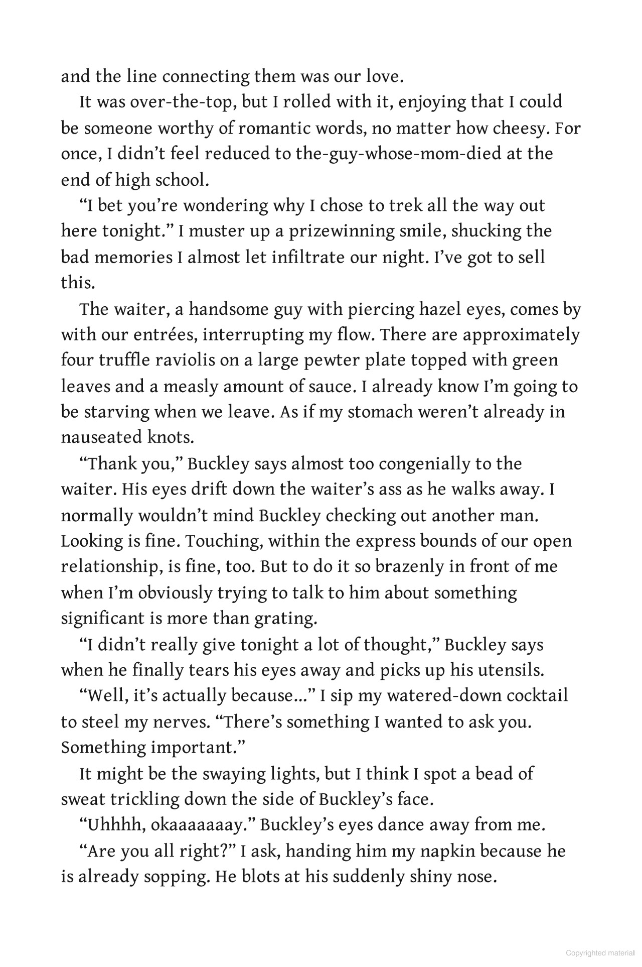 the (fake) dating game