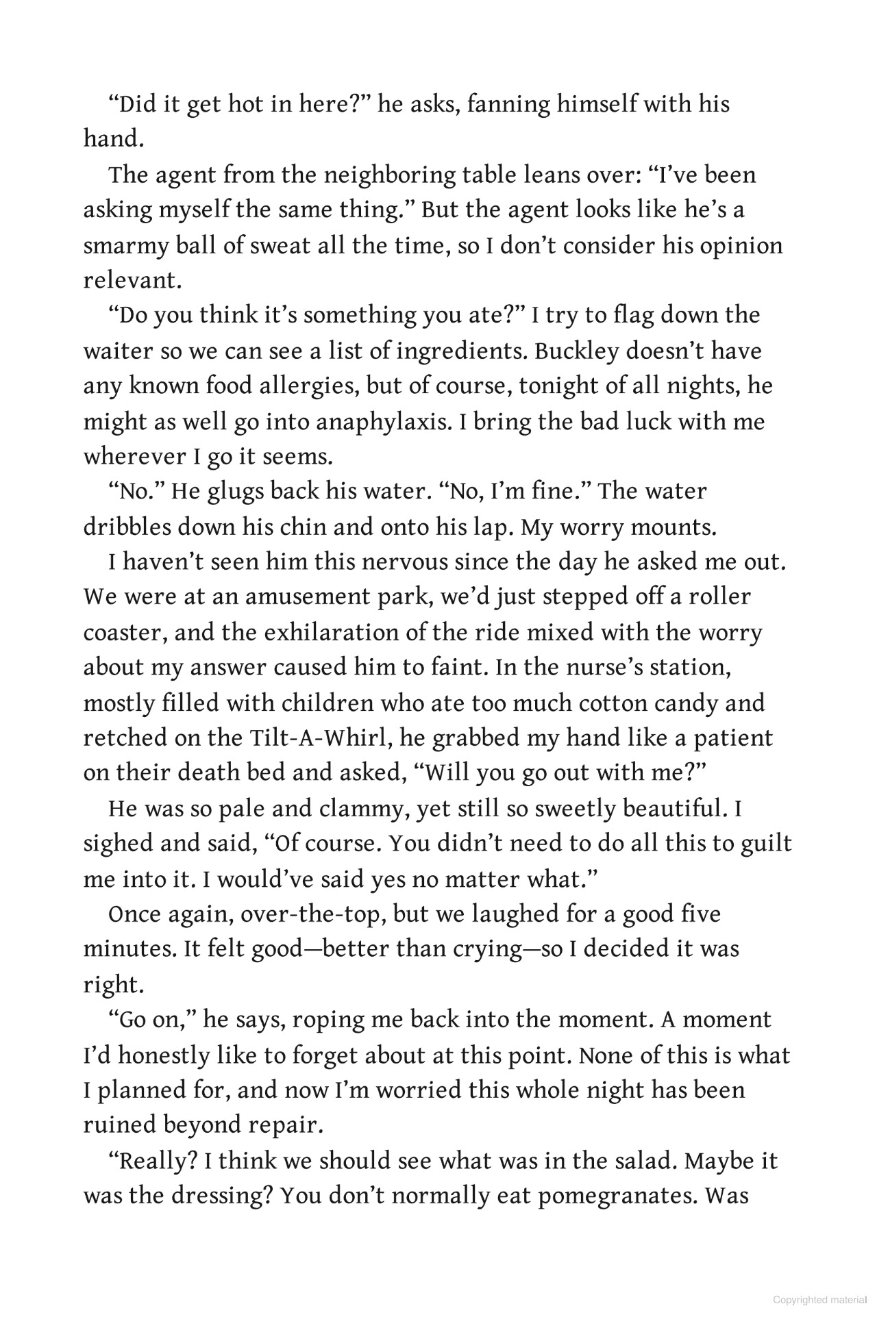 the (fake) dating game