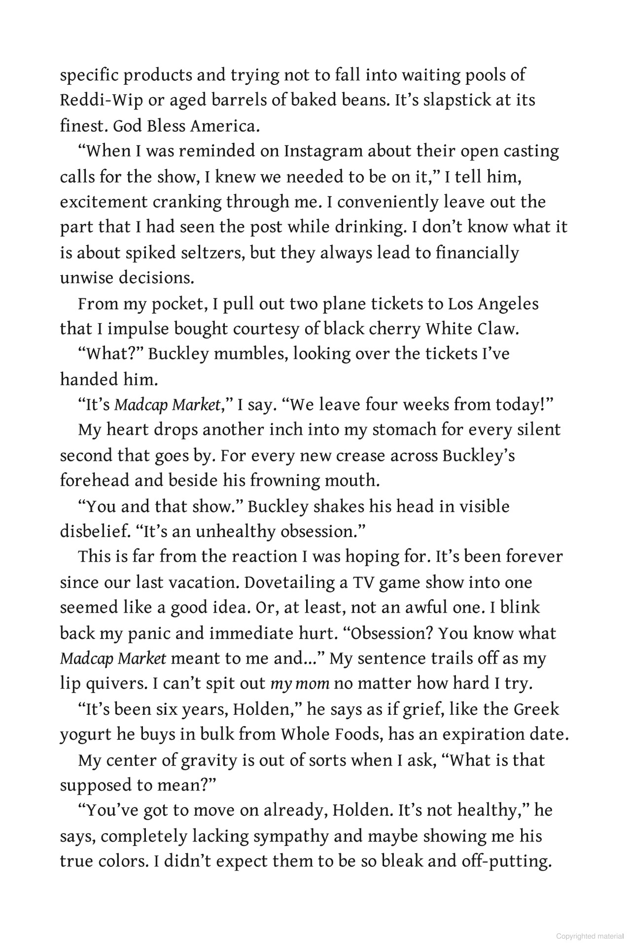 the (fake) dating game