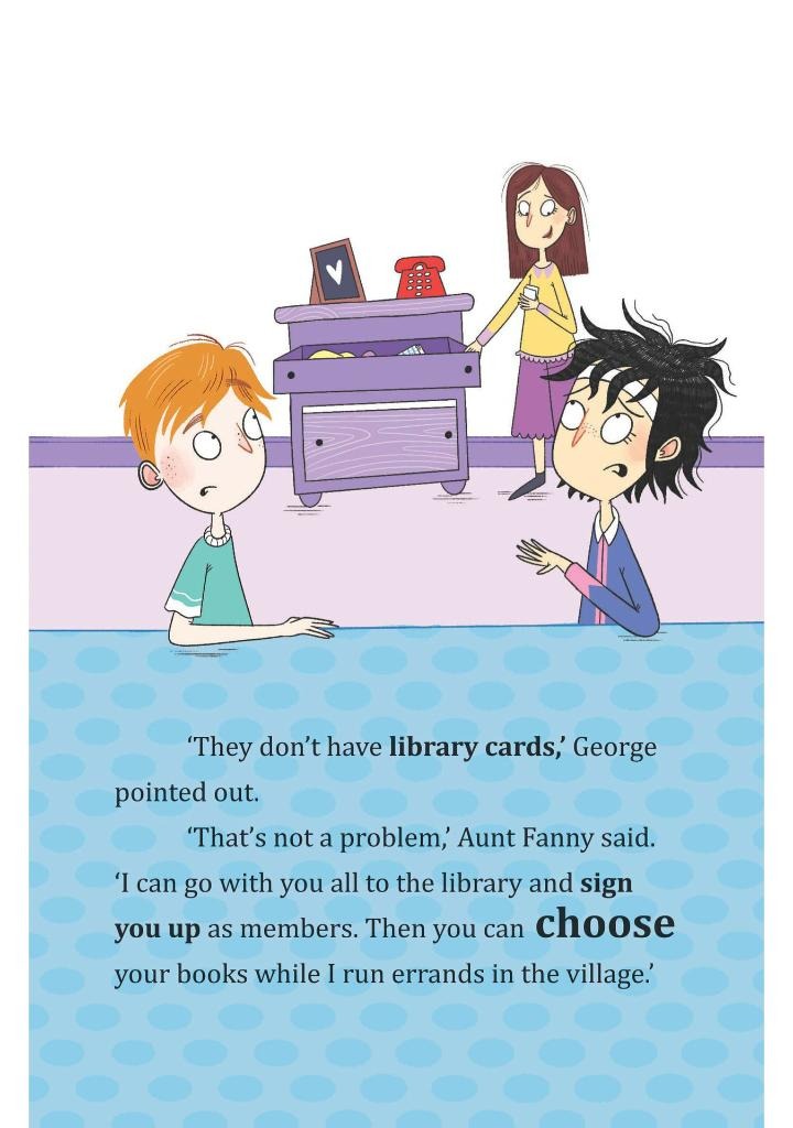 The Famous Five Adventures - The Library Mystery