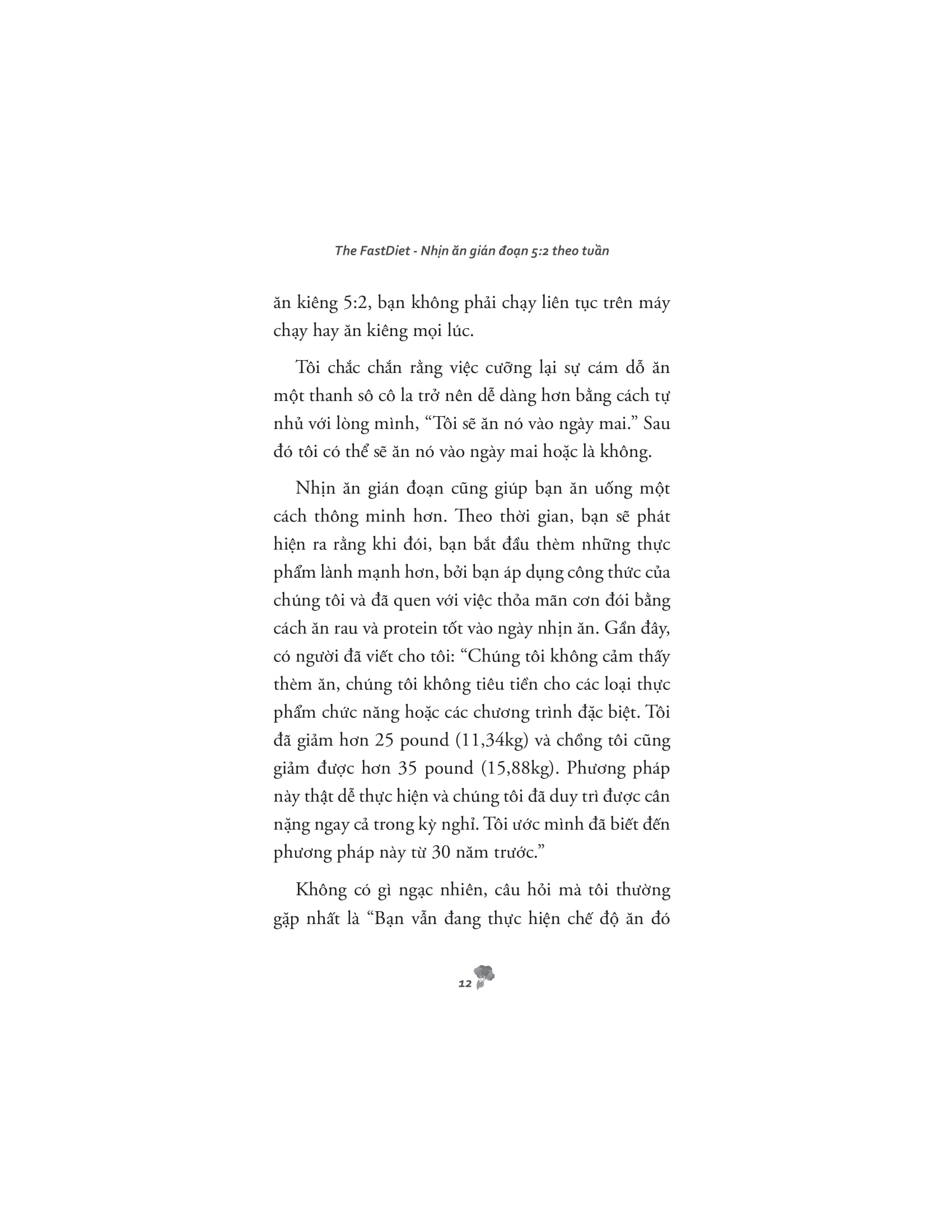 the fast diet - nhịn ăn gián đoạn 5:2 theo tuần