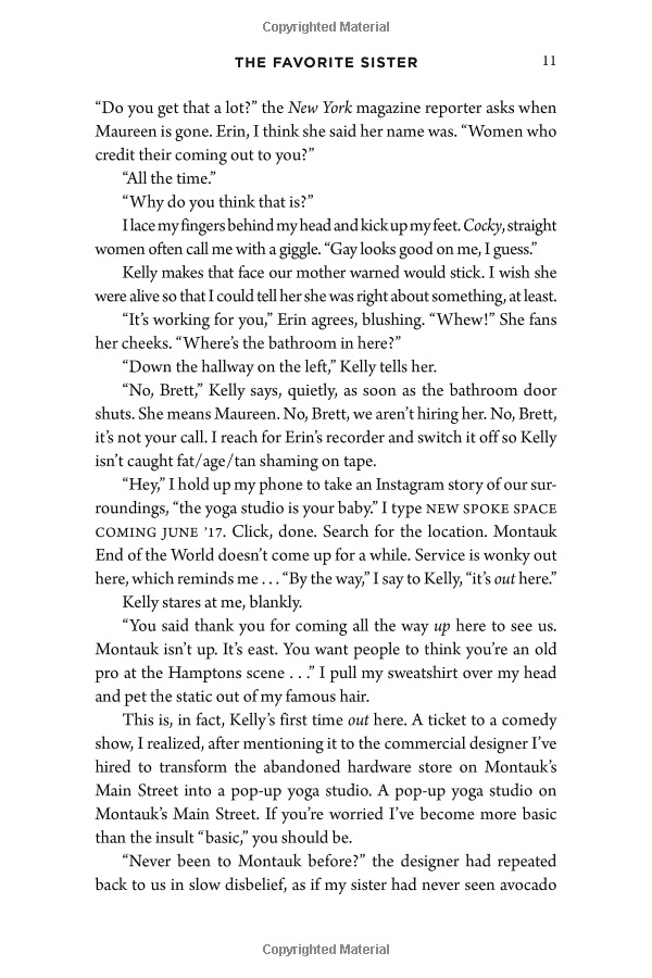 the favourite sister