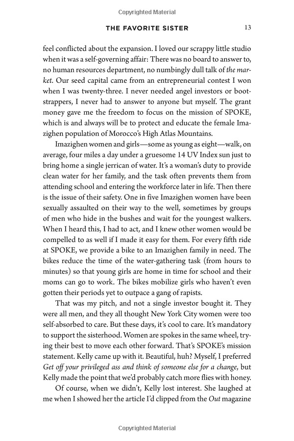 the favourite sister