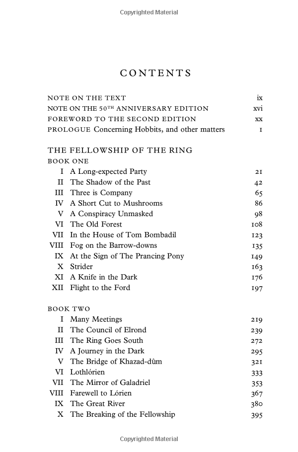 the fellowship of the ring