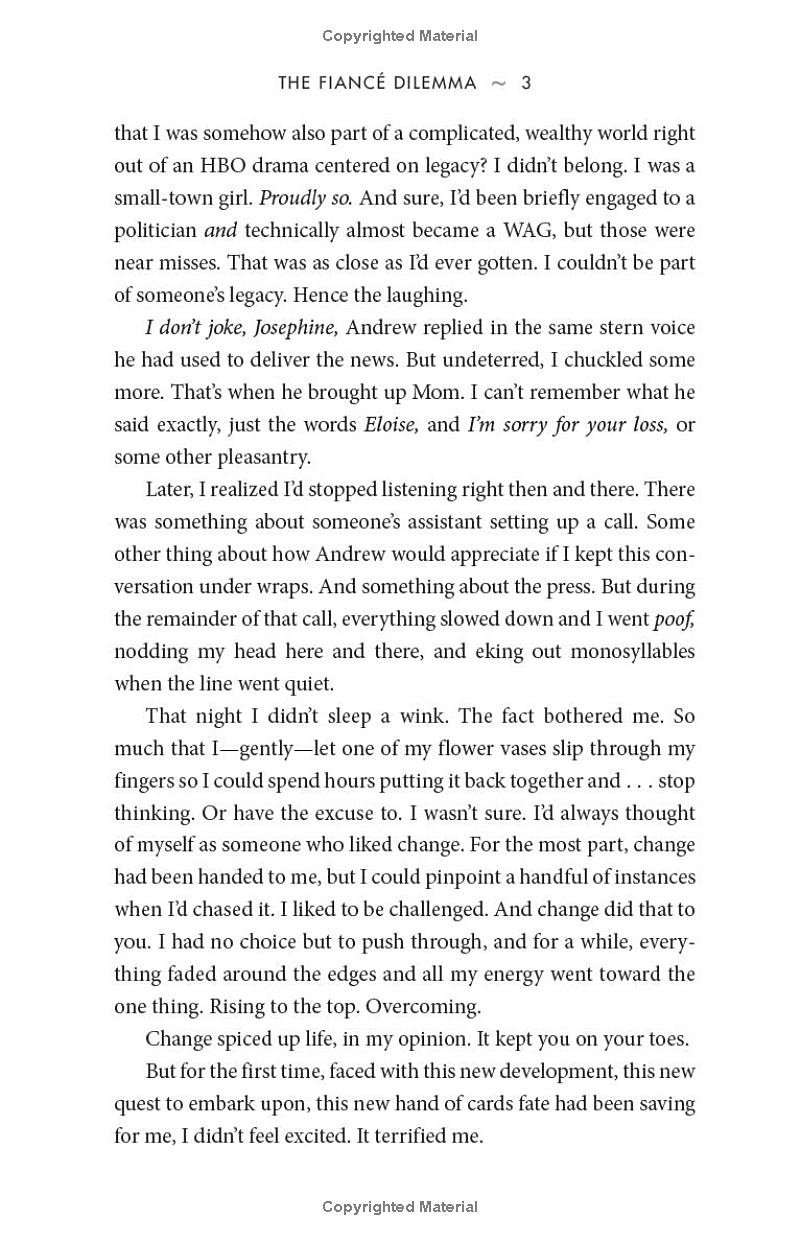 the fiancé dilemma
