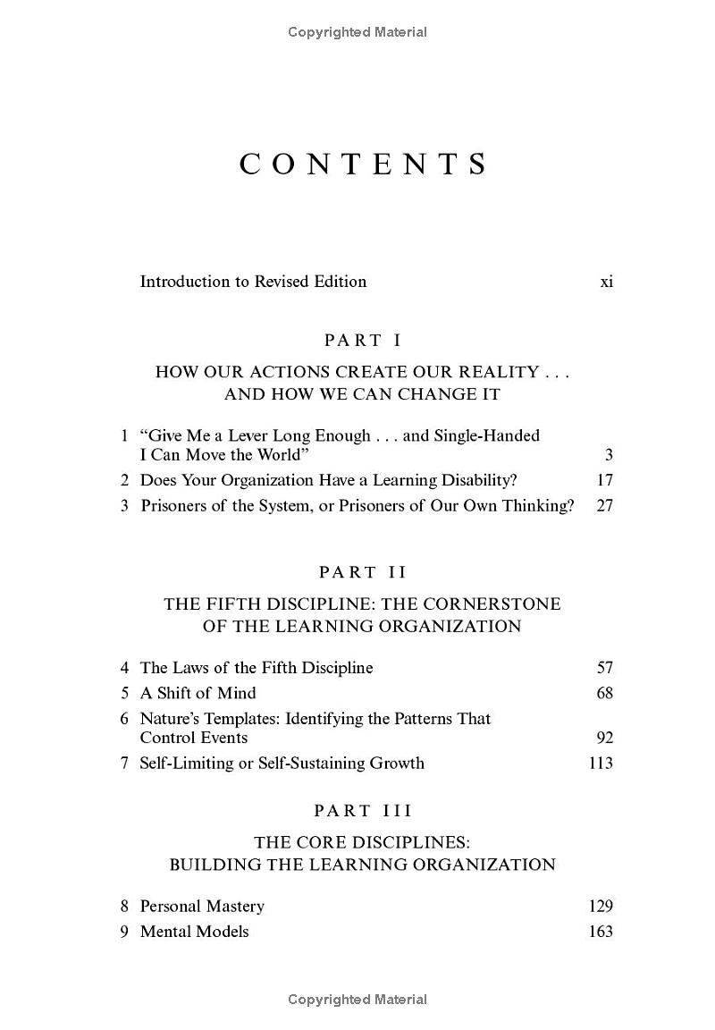 the fifth discipline - the art & practice of the learning organization