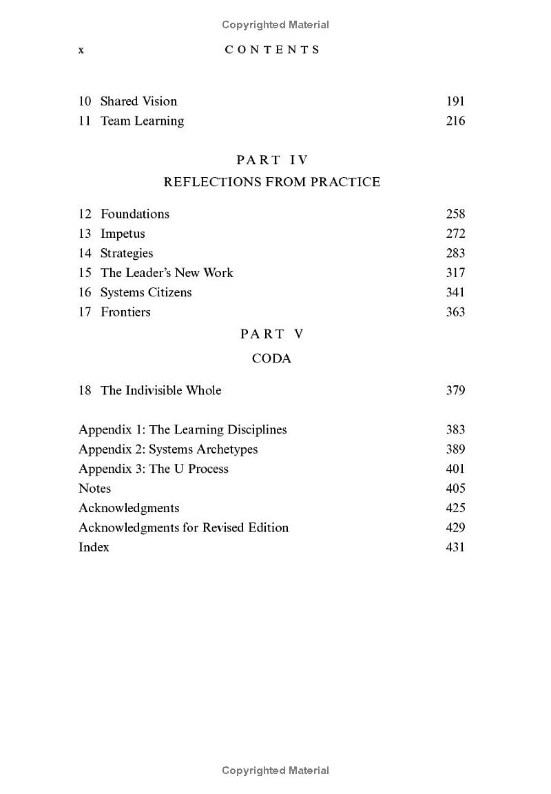 the fifth discipline - the art & practice of the learning organization