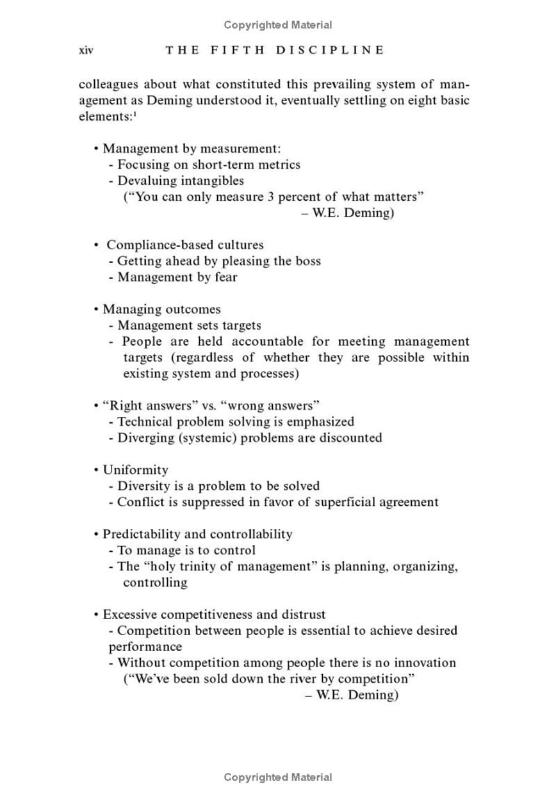 the fifth discipline - the art & practice of the learning organization