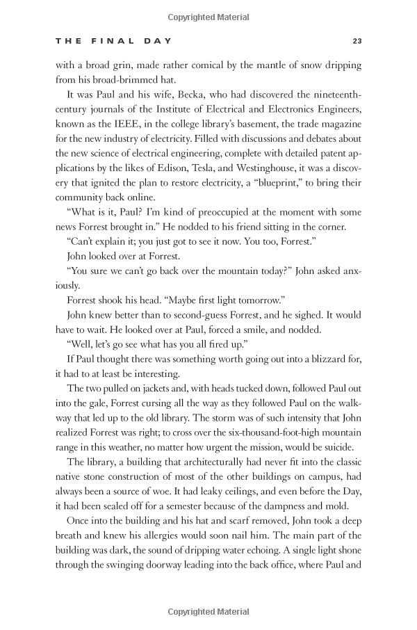 the final day: a john matherson novel