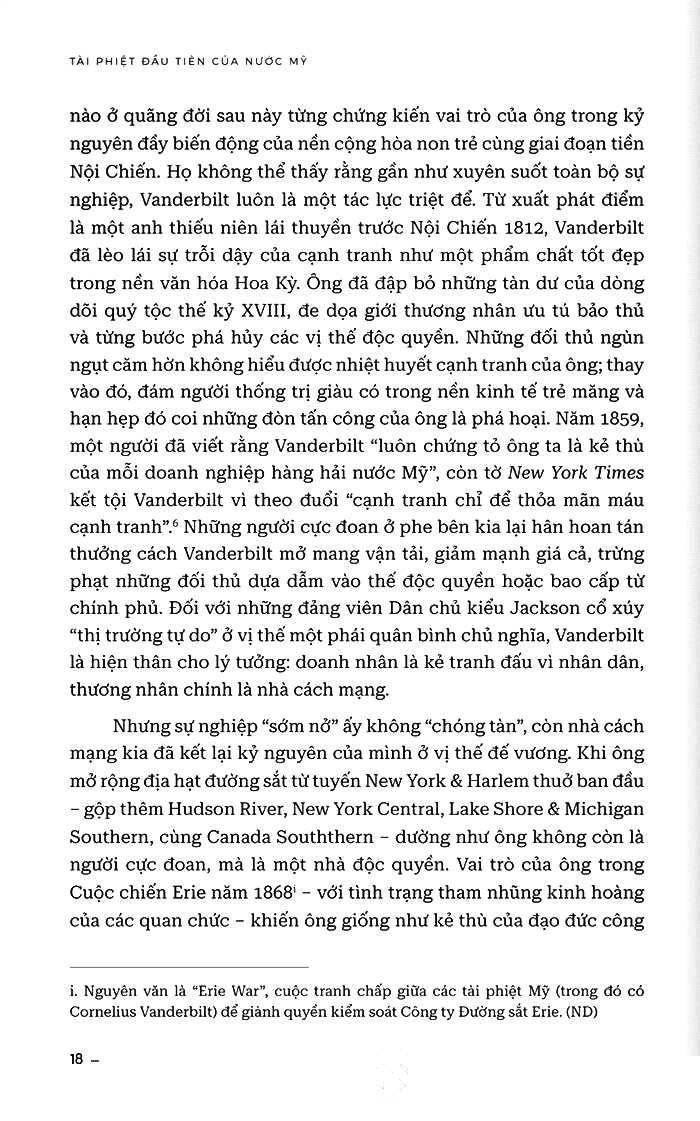 the first tycoon - tài phiệt đầu tiên của nước mỹ vanderbilt - bìa cứng