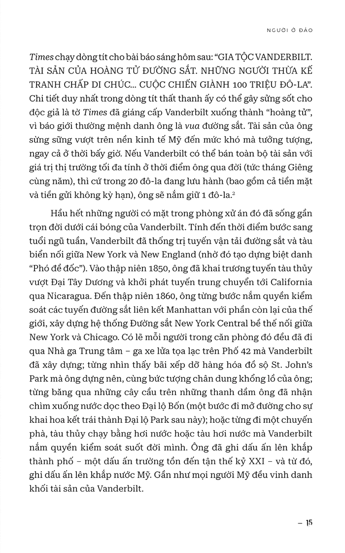 the first tycoon - tài phiệt đầu tiên của nước mỹ vanderbilt - bìa cứng