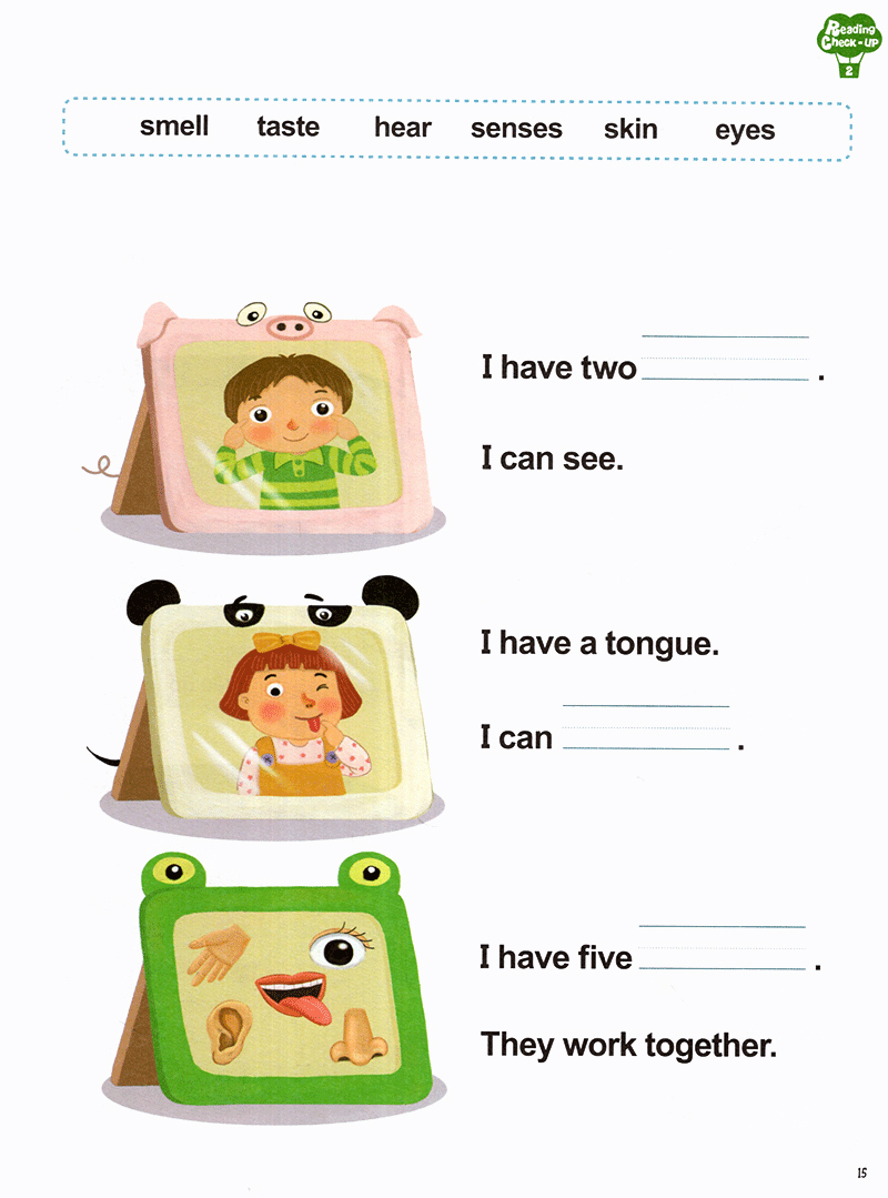 the five senses - năm giác quan -trình độ 1 (tập 5)