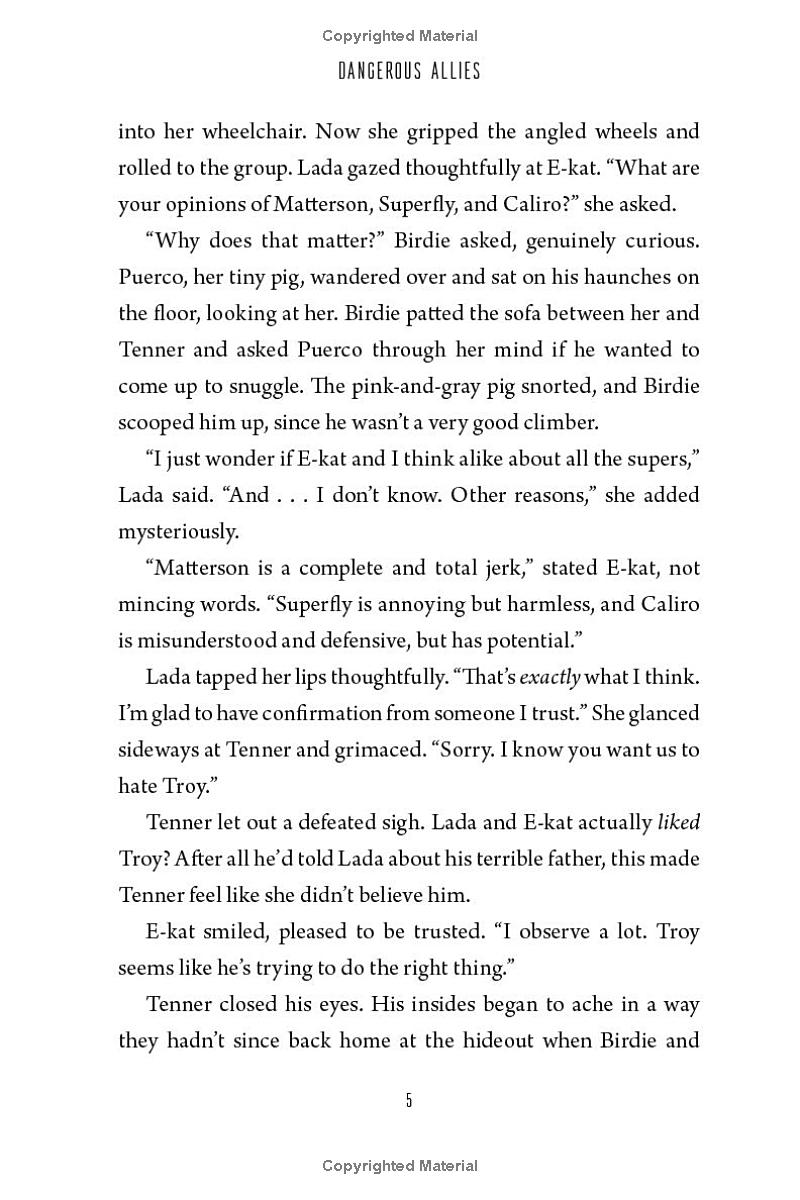 the forgotten five - book 4 - dangerous allies