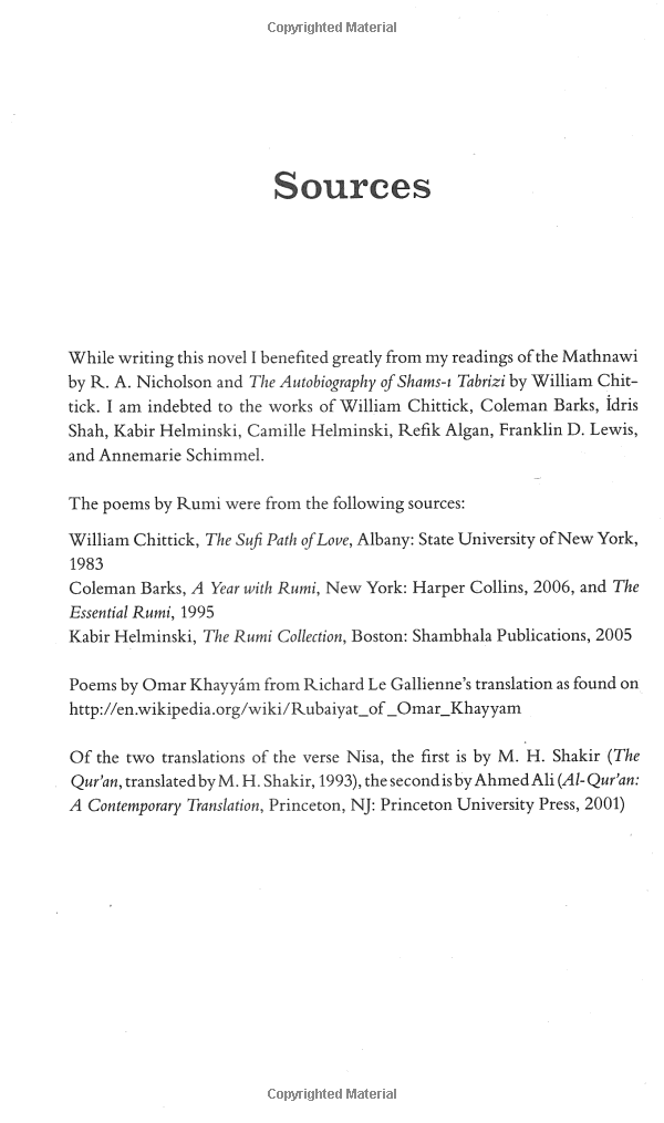 the forty rules of love