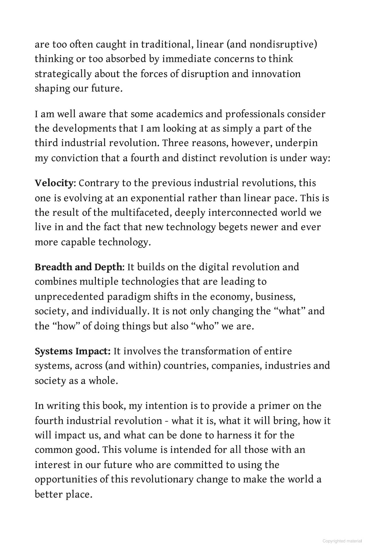 the fourth industrial revolution