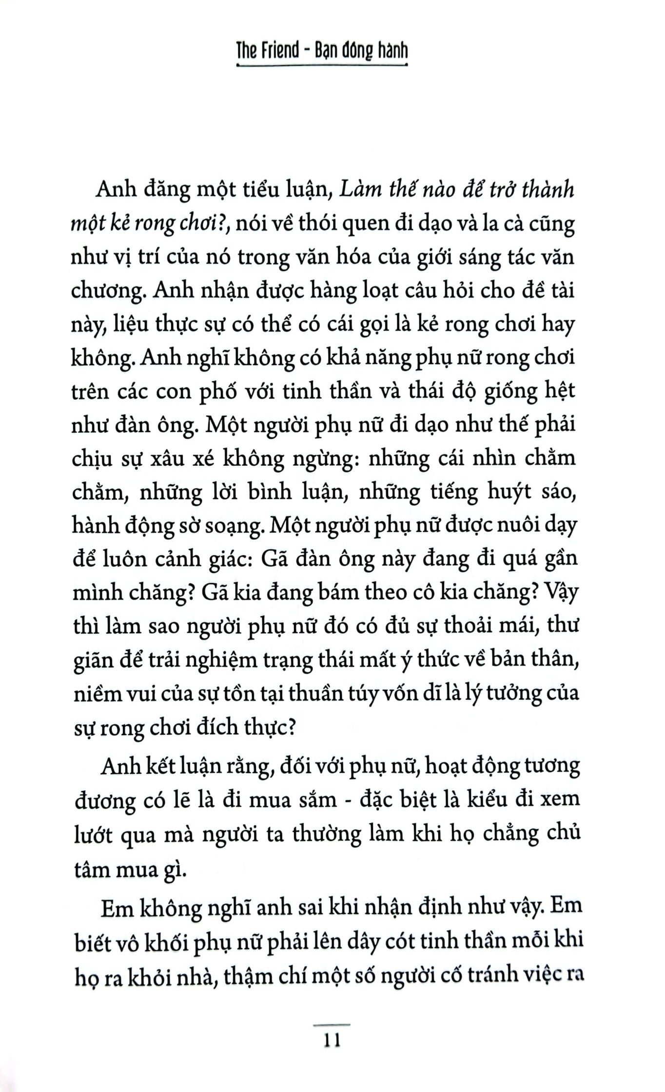 the friend - bạn đồng hành