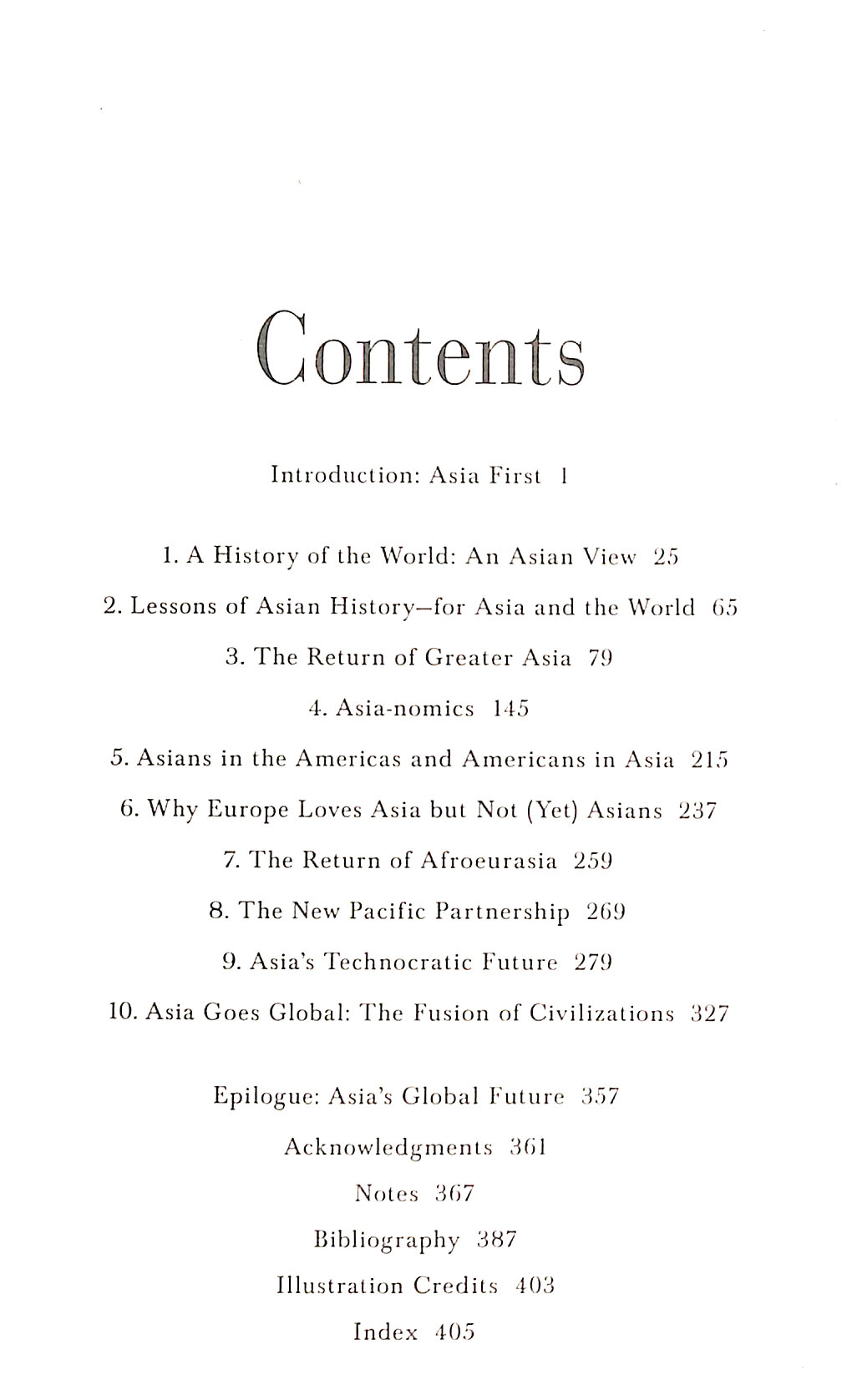 the future is asian: global order in the twenty-first century