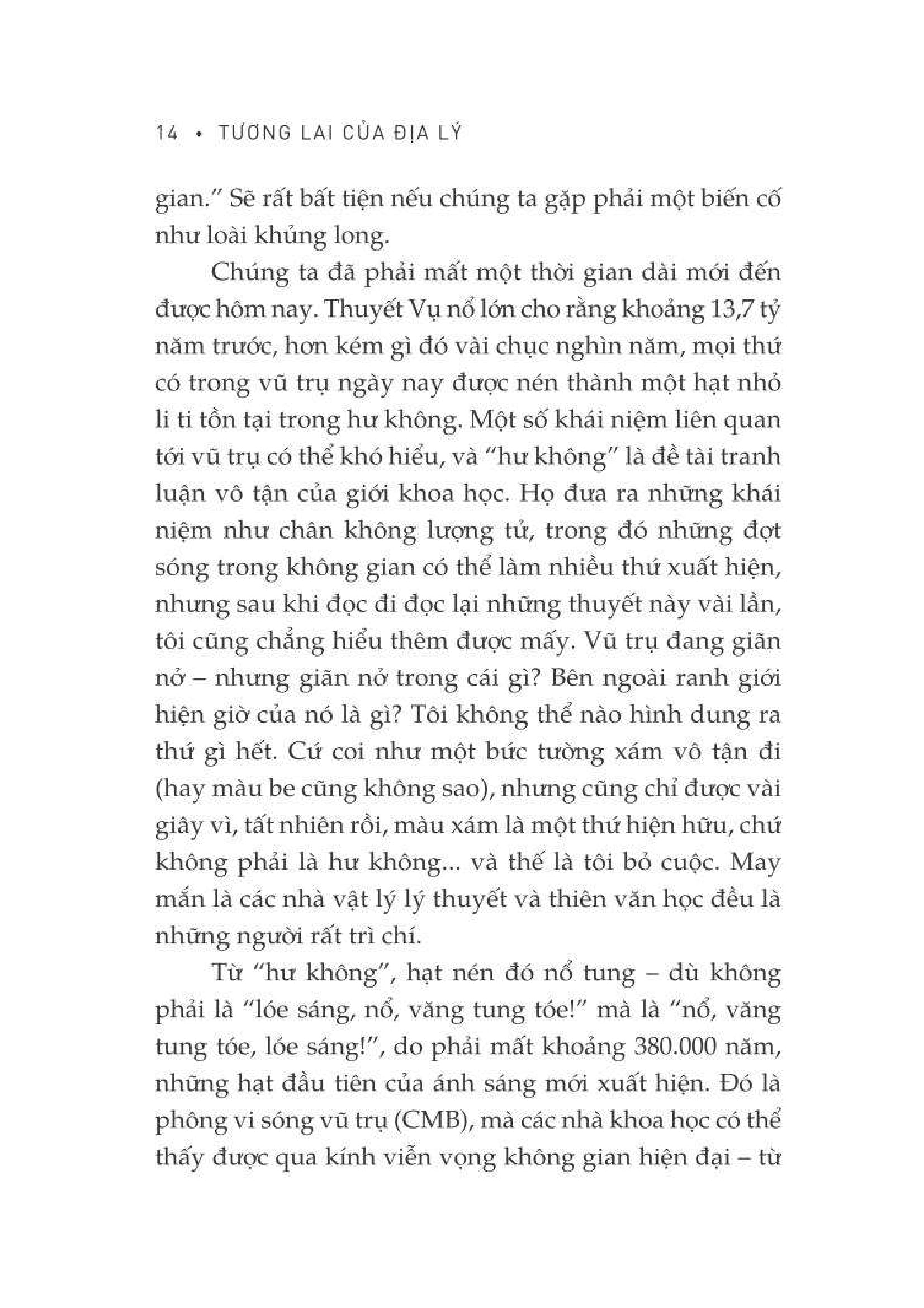 the future of geography - tương lai của địa lý - bìa cứng