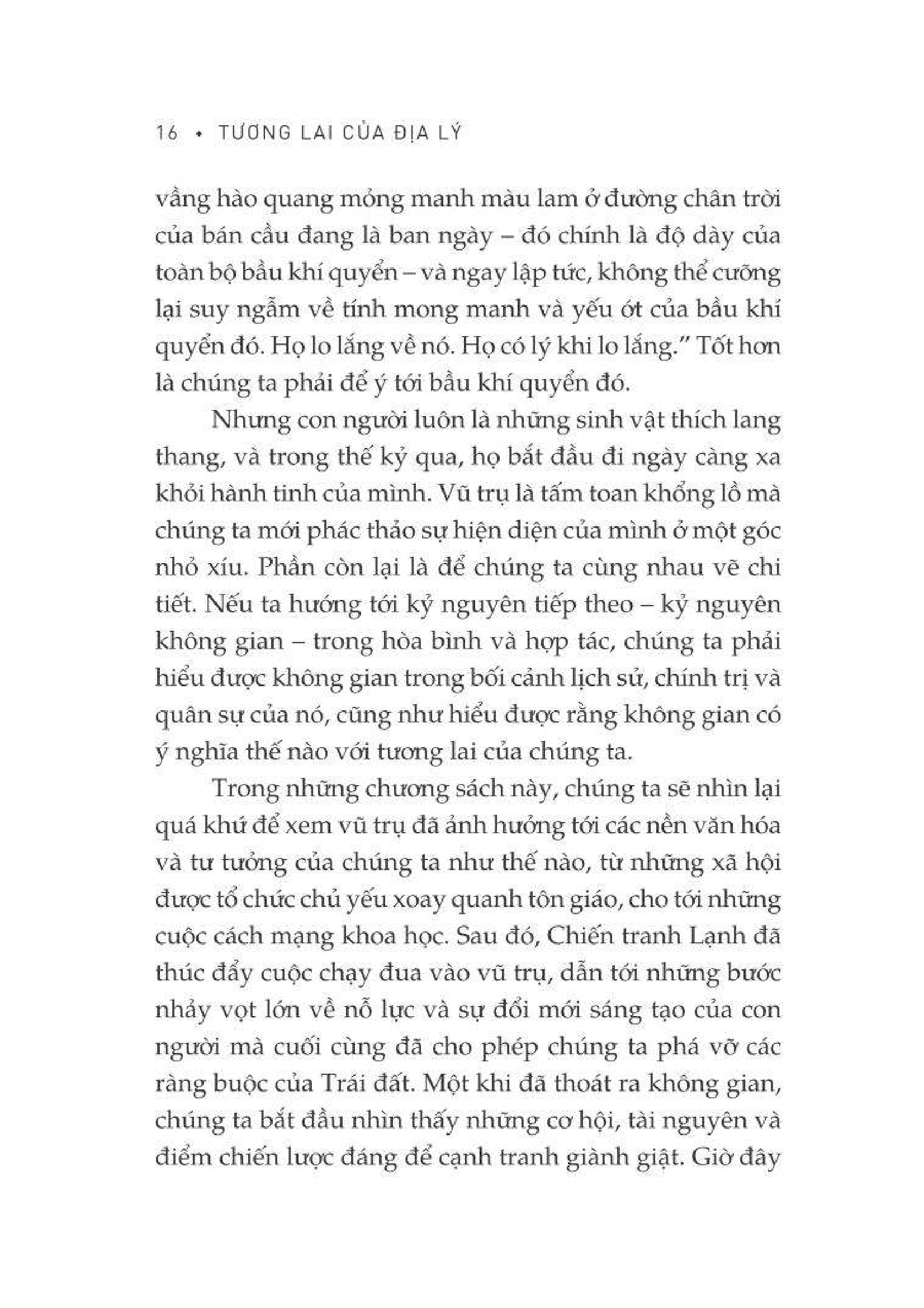 the future of geography - tương lai của địa lý - bìa cứng