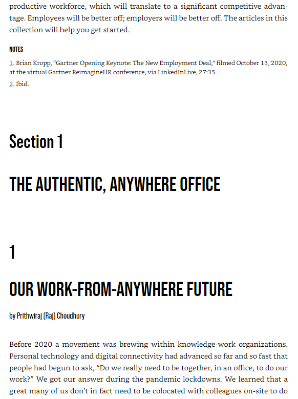 The Future Of Work: The Insights You Need From Harvard Business Review