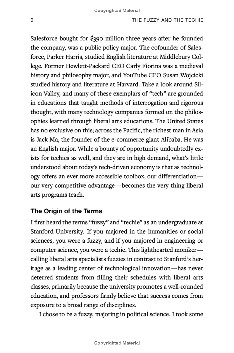 the fuzzy and the techie