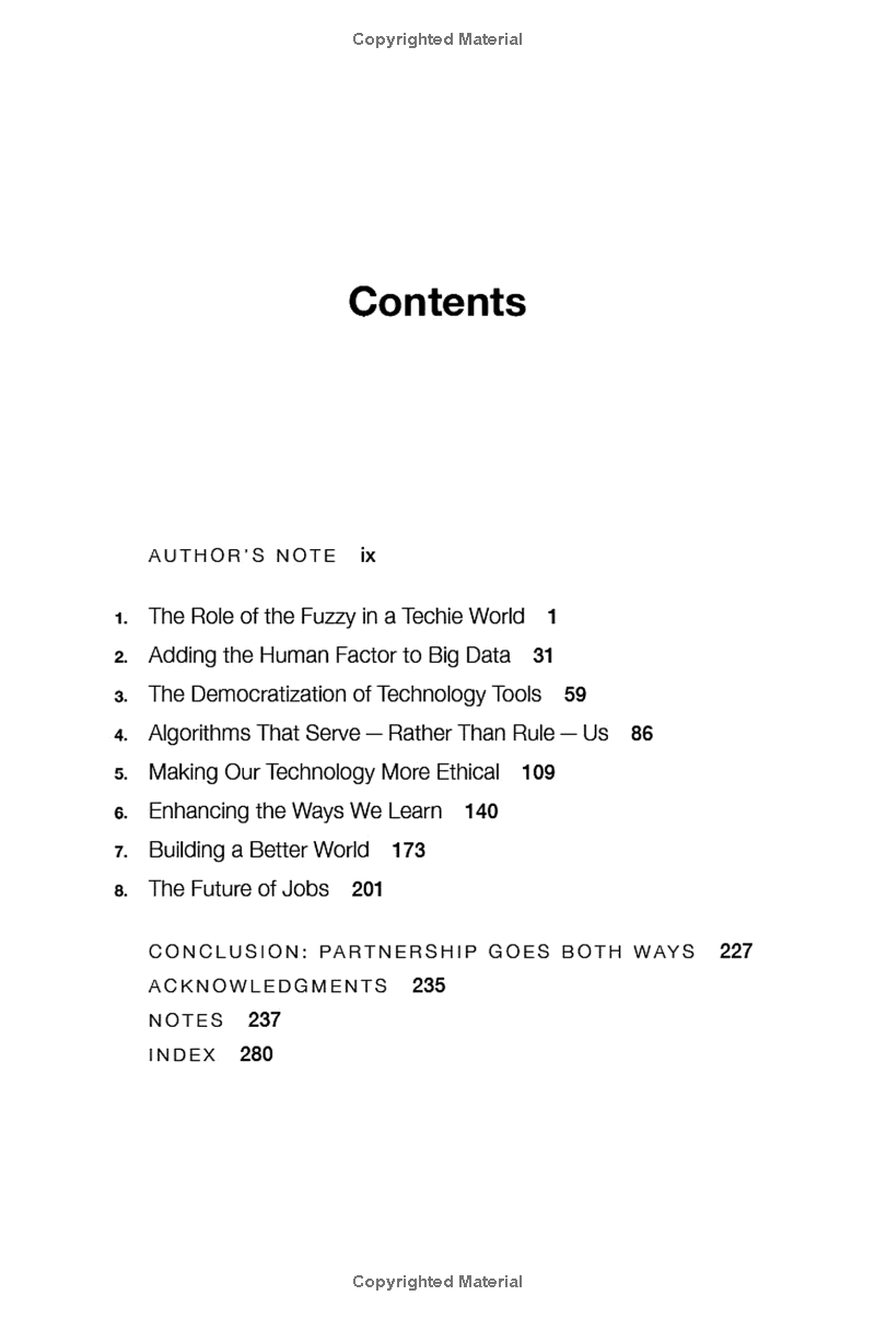 the fuzzy and the techie