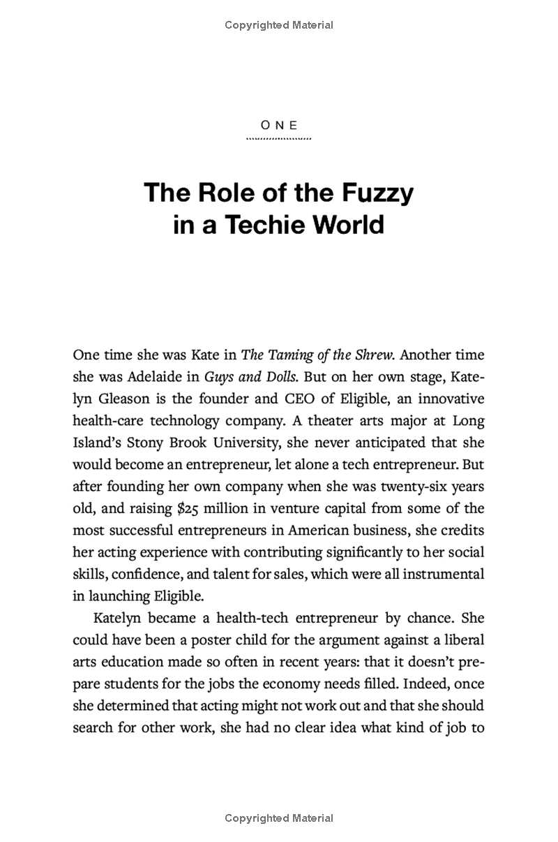 the fuzzy and the techie