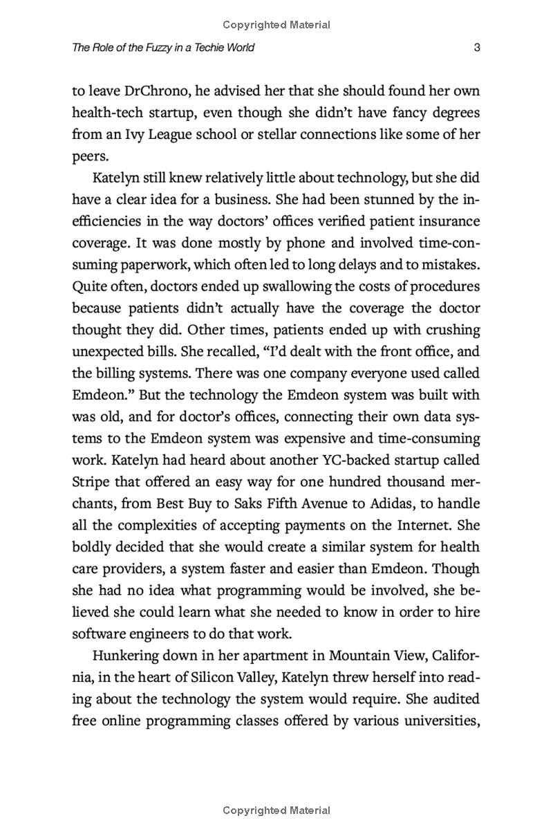 the fuzzy and the techie