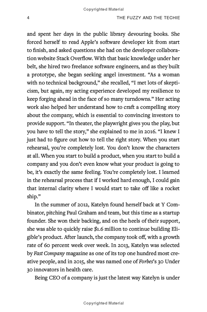 the fuzzy and the techie