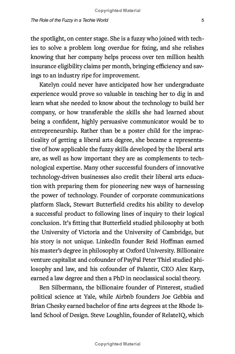 the fuzzy and the techie