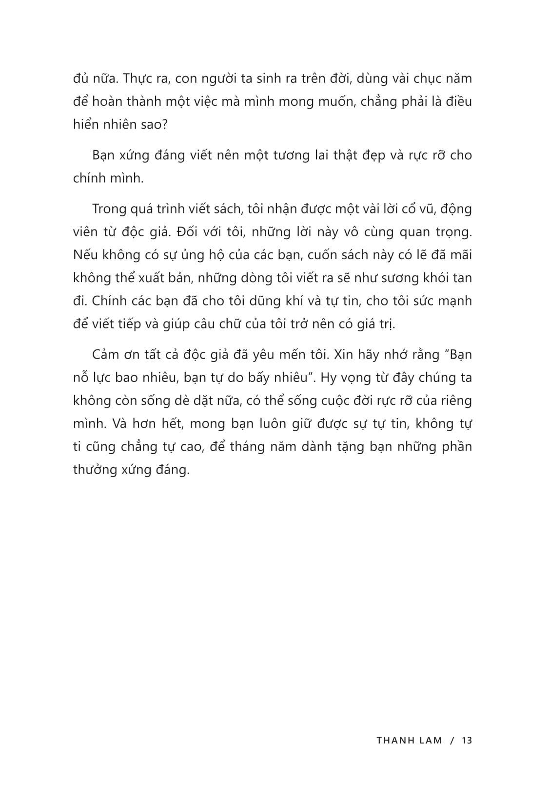 The Gian Rong Lon, Chi Can Ban Chieu Sang Chinh Minh