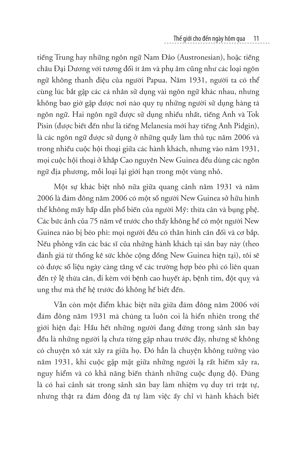 thế giới cho đến ngày hôm qua - chúng ta học được gì từ những xã hội truyền thống?