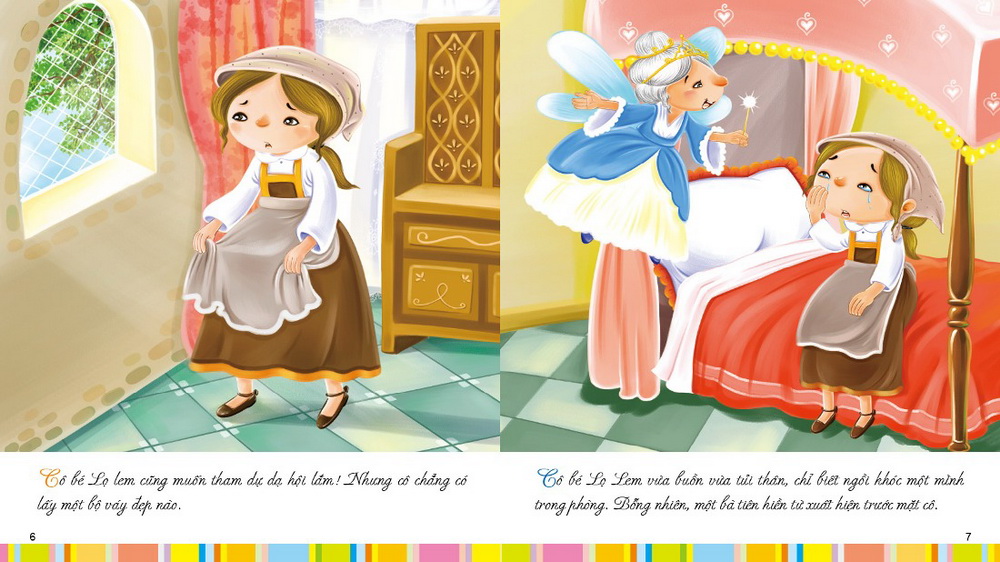 thế giới cổ tích dành cho bé yêu (bộ túi 10 cuốn)