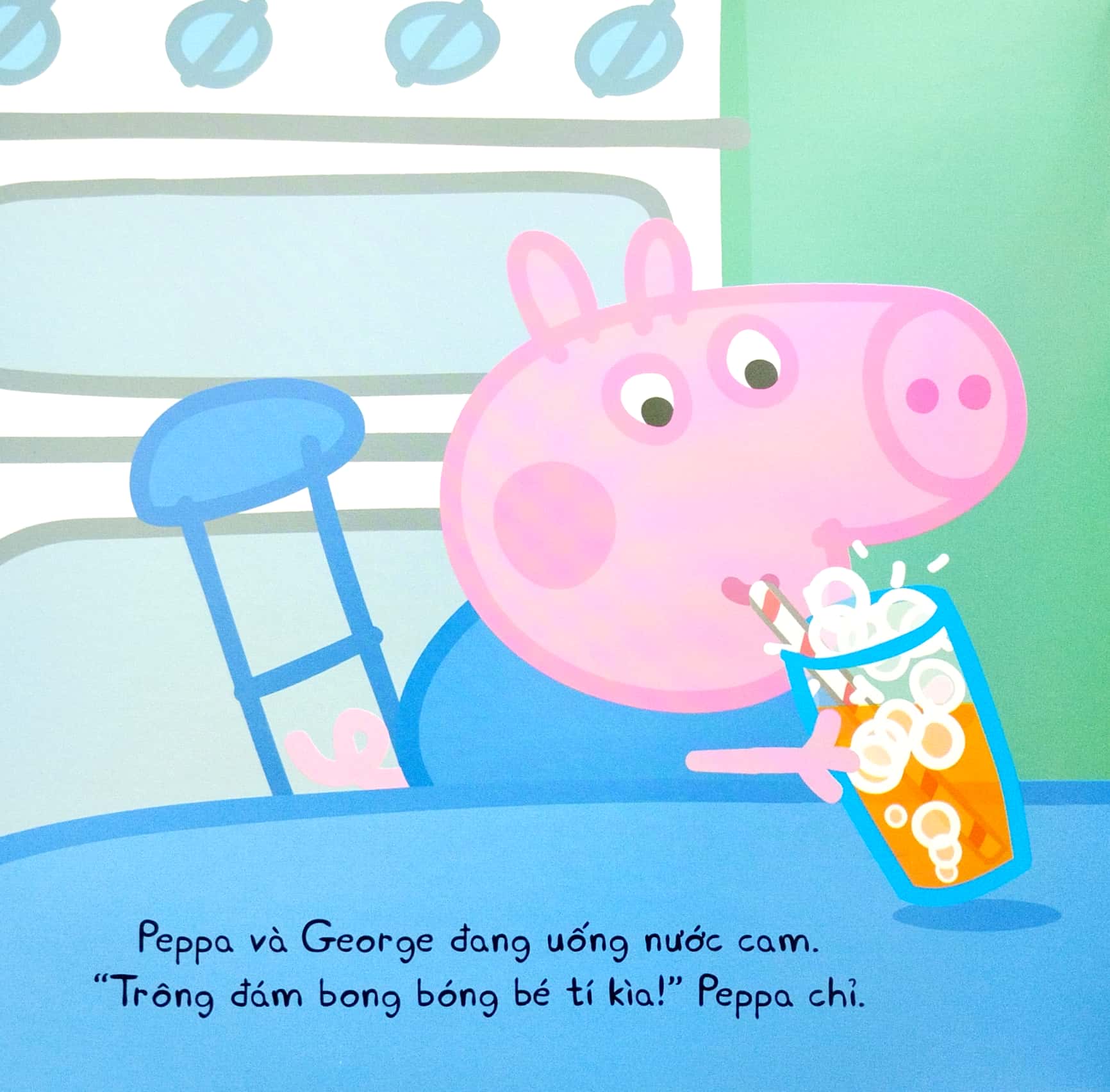 thế giới của peppa - bong bóng xà phòng