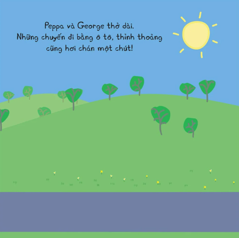 thế giới của peppa - cầu vồng