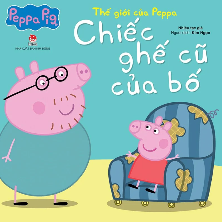 thế giới của peppa - chiếc ghế cũ của bố